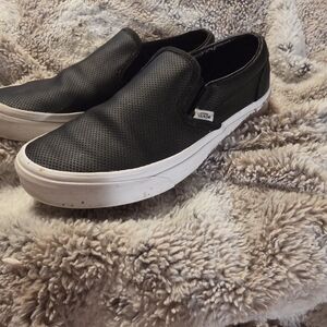 Vans Black Slip-On Women Shoes